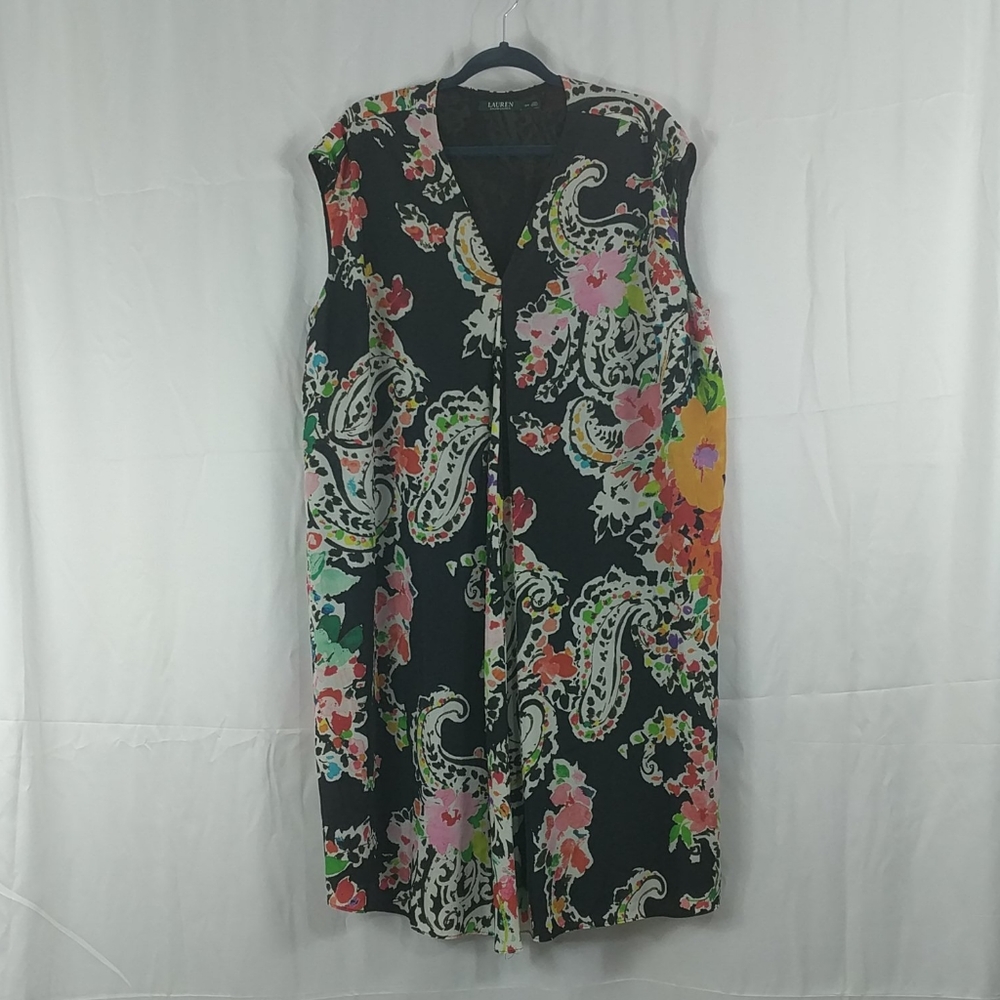 Colorful Ralph Lauren Sleeveles Dress